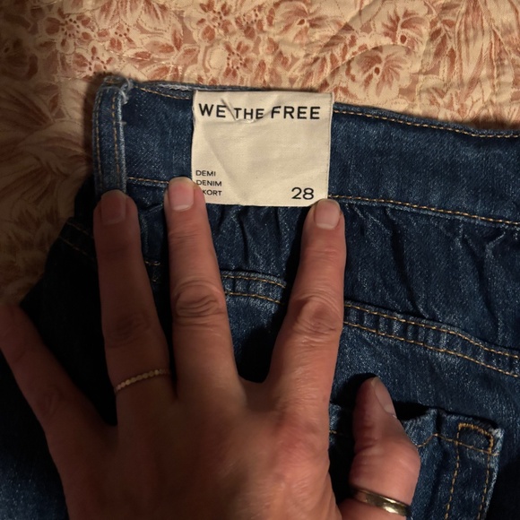 We the Free Denim Skort - Picture 3 of 3